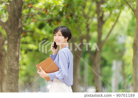Business female outdoor Business female outdoor 90701189