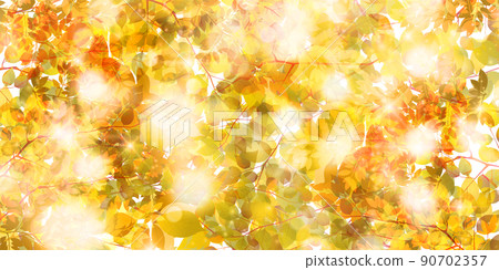  Autumn leaves maple autumn background 90702357