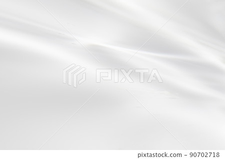 Moisturizing and lustrous drape white satin background 90702718