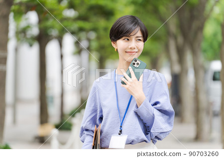 戶外商務職業女性 90703260