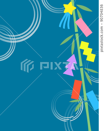 Tanabata background vertical ripples Tanabata background vertical ripples 90704836