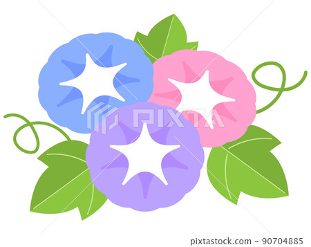 Morning glory icon 90704885
