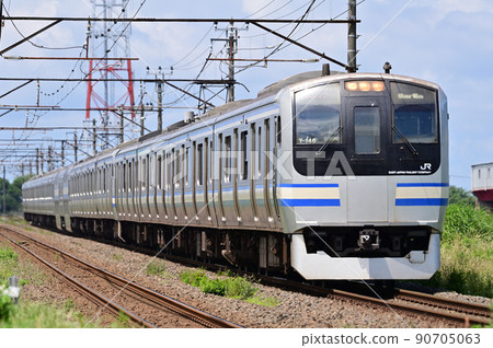 總武本線岩根袖浦JR東E217系列Y-146編隊(鎌倉) 總武本線岩根袖浦JR東E217系列Y-146編隊(鎌倉) 90705063