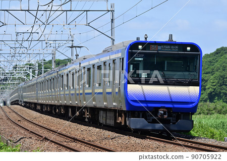 Sobu Main Line Sakura-Monoi JR East E235 series 1000 series F-13 formation (Kamakura) Sobu Main Line Sakura-Monoi JR East E235 series 1000 series F-13 formation (Kamakura) 90705922