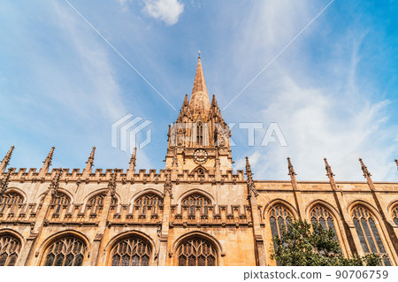 Beautiful Architecture at University Church of St Mary the Virgin in Oxford, UK Beautiful Architecture at University Church of St Mary the Virgin in Oxford, UK 90706759