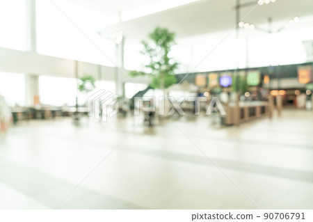 abstract blur food court in shopping mall abstract blur food court in shopping mall 90706791