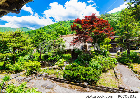 日本世界遺產白川鄉的原始風景 日本世界遺產白川鄉的原始風景 90706832
