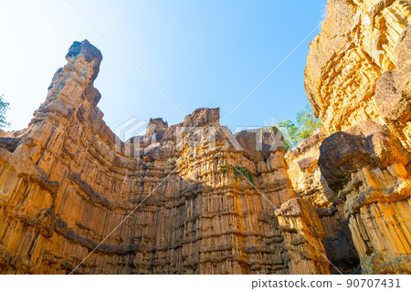 Pha Chor or the Grand Canyon Chiangmai in Mae Wang National Park, Chiang Mai, Thailand 90707431