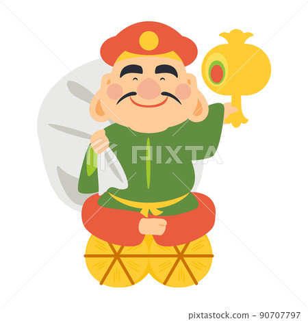 大黑天的插圖 大黑天的插圖 90707797