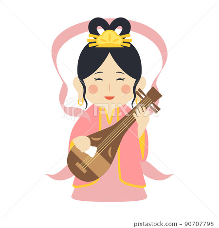 弁財天的插圖 90707798