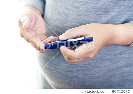 Diabetic pregnant woman 90712027