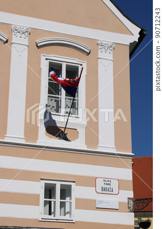 Zagreb, city center, Kaptol, streets, buildings and town details, Croatia Zagreb, city center, Kaptol, streets, buildings and town details, Croatia 90712243