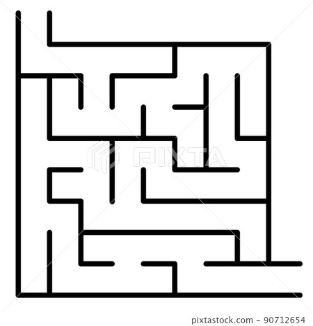 簡單迷宮的插圖 (2022061302) 簡單迷宮的插圖 (2022061302) 90712654
