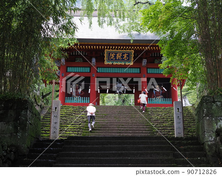妙木神社正門(原白雲山石道寺二王門)國家重要文化財產 妙木神社正門(原白雲山石道寺二王門)國家重要文化財產 90712826