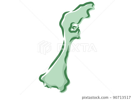 Hand-painted style Ishikawa prefecture Hand-painted style Ishikawa prefecture 90713517