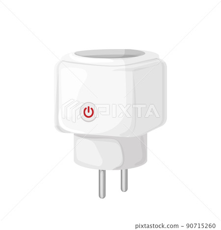 electric smar plug cartoon vector illustration electric smar plug cartoon vector illustration 90715260