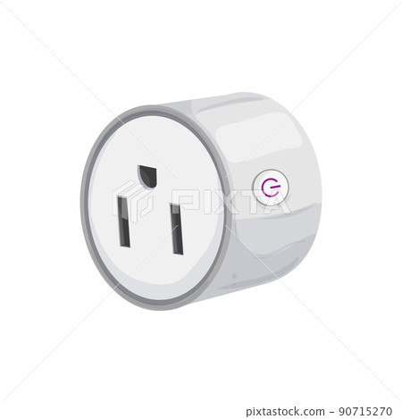 power smar plug cartoon vector illustration power smar plug cartoon vector illustration 90715270