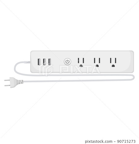 wireless smar plug cartoon vector illustration wireless smar plug cartoon vector illustration 90715273