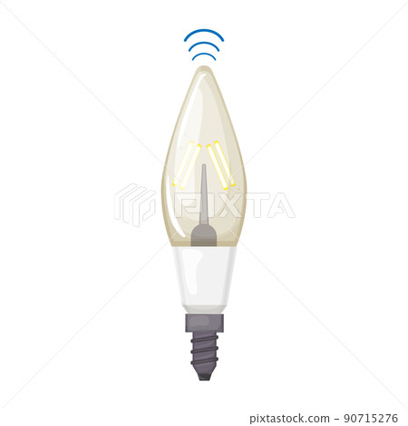 energy smart light bulb cartoon vector illustration energy smart light bulb cartoon vector illustration 90715276