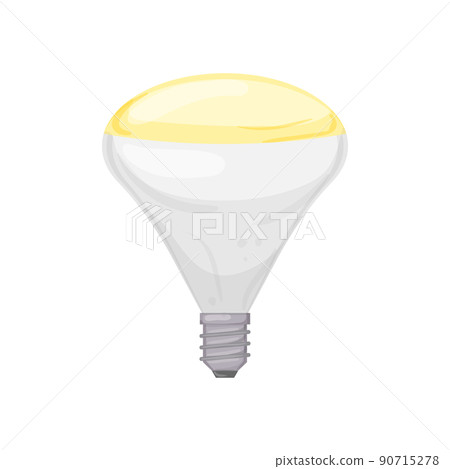 control smart light bulb cartoon vector illustration 90715278