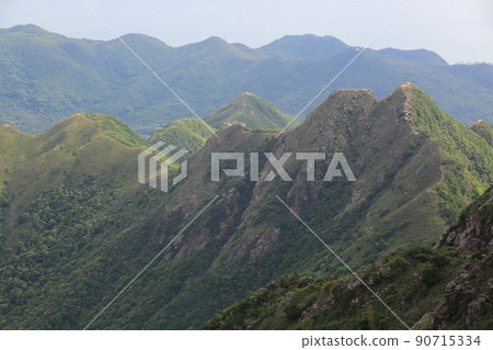 landscape of Lantau South Country Park mountain range 90715334