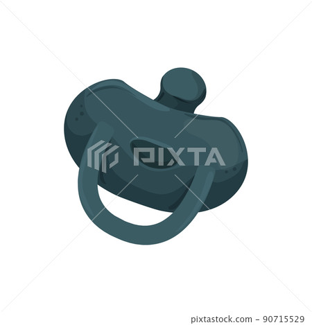 toy pacifier baby color icon vector illustration 90715529