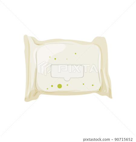 napkin wipe wet color icon vector illustration napkin wipe wet color icon vector illustration 90715652