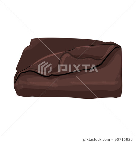 soft blanket bed color icon vector illustration soft blanket bed color icon vector illustration 90715923