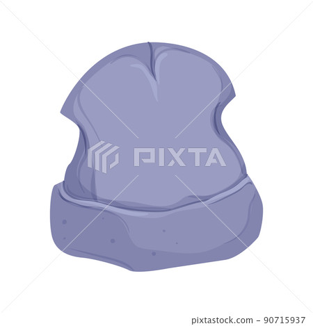 winter beanie color icon vector illustration 90715937