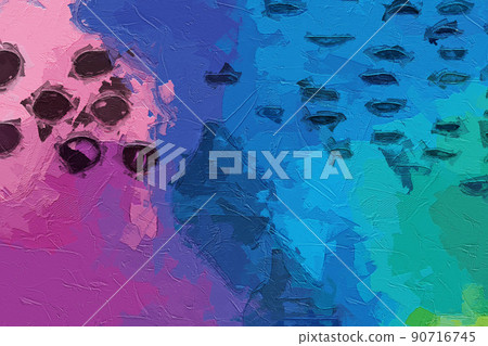 abstract oil painting texture illustration abstract oil painting texture illustration 90716745