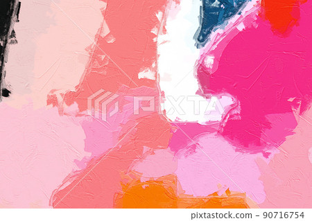 abstract oil painting texture illustration abstract oil painting texture illustration 90716754