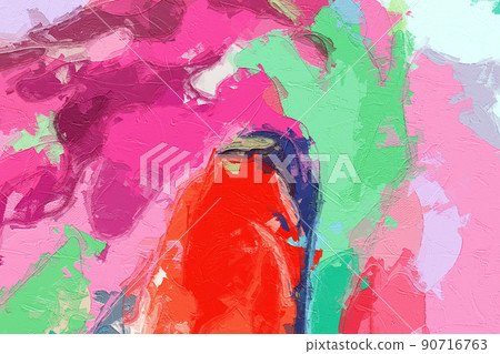 abstract oil painting texture illustration abstract oil painting texture illustration 90716763