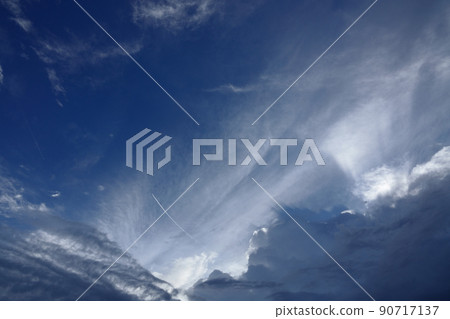 Dark clouds covering the summer evening sky ・ 210818PM Dark clouds covering the summer evening sky ・ 210818PM 90717137