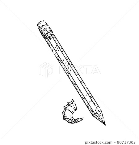 pencil stationery sketch hand drawn vector pencil stationery sketch hand drawn vector 90717302