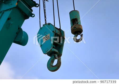 越野起重機吊鉤圖片 越野起重機吊鉤圖片 90717339