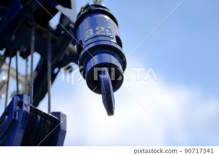 越野起重機吊鉤圖片 90717341