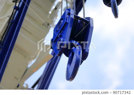 越野起重機吊鉤圖片 90717342