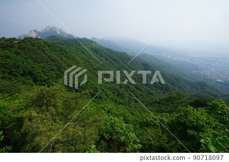 Bukhansan. National Park. Kalbawi. Bohyeonbong. Samgaksan. Bogukmun. Bukhansanseong Fortress Bukhansan. National Park. Kalbawi. Bohyeonbong. Samgaksan. Bogukmun. Bukhansanseong Fortress 90718097