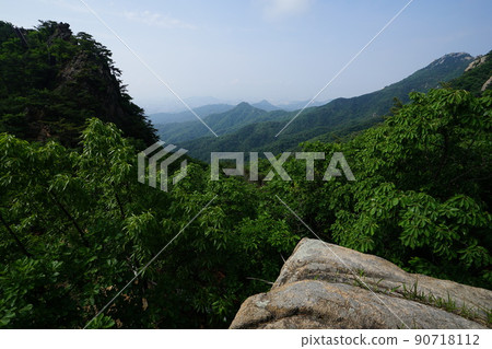Bukhansan. National Park. Kalbawi. Bohyeonbong. Samgaksan. Bogukmun. Bukhansanseong Fortress Bukhansan. National Park. Kalbawi. Bohyeonbong. Samgaksan. Bogukmun. Bukhansanseong Fortress 90718112