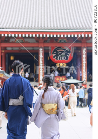 Yukata tourists rental kimono Japanese clothes 90722816