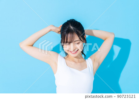 年輕女性的美麗 年輕女性的美麗 90723121