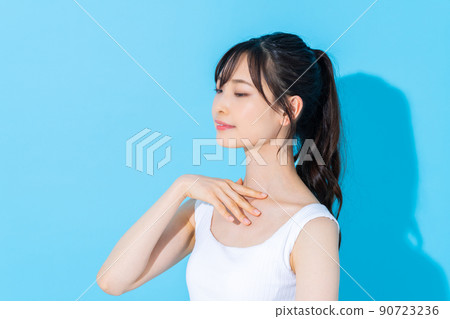 年輕女性的美麗 90723236