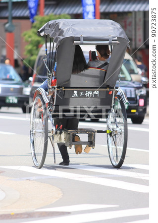 Asakusa rickshaw popular sightseeing spot Asakusa tour Asakusa rickshaw popular sightseeing spot Asakusa tour 90723875