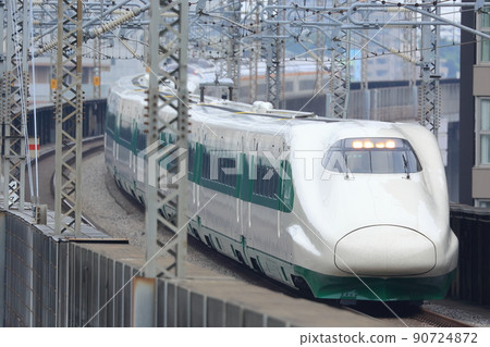 Tohoku Shinkansen, Joetsu Shinkansen 40th Anniversary 200 Series Color Reprint E2 Series Green Line Shinkansen Tohoku Shinkansen, Joetsu Shinkansen 40th Anniversary 200 Series Color Reprint E2 Series Green Line Shinkansen 90724872