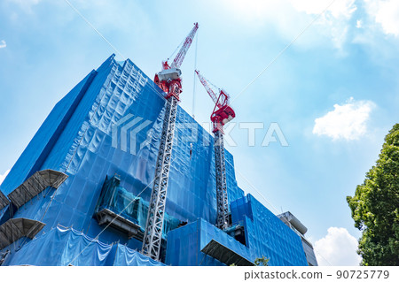 建築施工現場 90725779