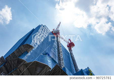 Building Construction Site Building Construction Site 90725781