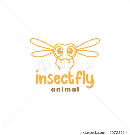 tiny insect cute fly logo design vector graphic symbol icon illustration creative idea tiny insect cute fly logo design vector graphic symbol icon illustration creative idea 90728214