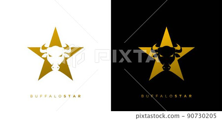 Elegant and attractive buffalo star logo design Elegant and attractive buffalo star logo design 90730205