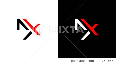 Modern and elegant MX logo design 90730367
