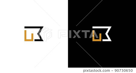 Modern and simple letter GB initials logo design Modern and simple letter GB initials logo design 90730650